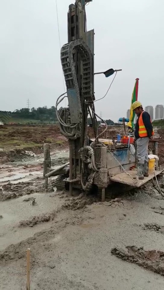沧州肃宁县双管旋喷桩